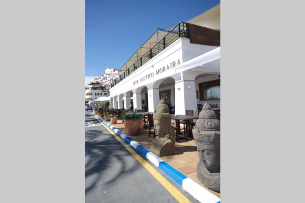 Bear Holiday - Apartment Beau With Sea View In Moraira Near The Beach Dış mekan fotoğraf