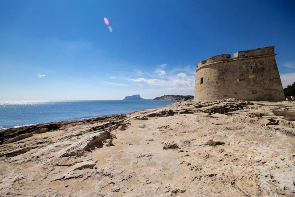 Bear Holiday - Apartment Beau With Sea View In Moraira Near The Beach Dış mekan fotoğraf