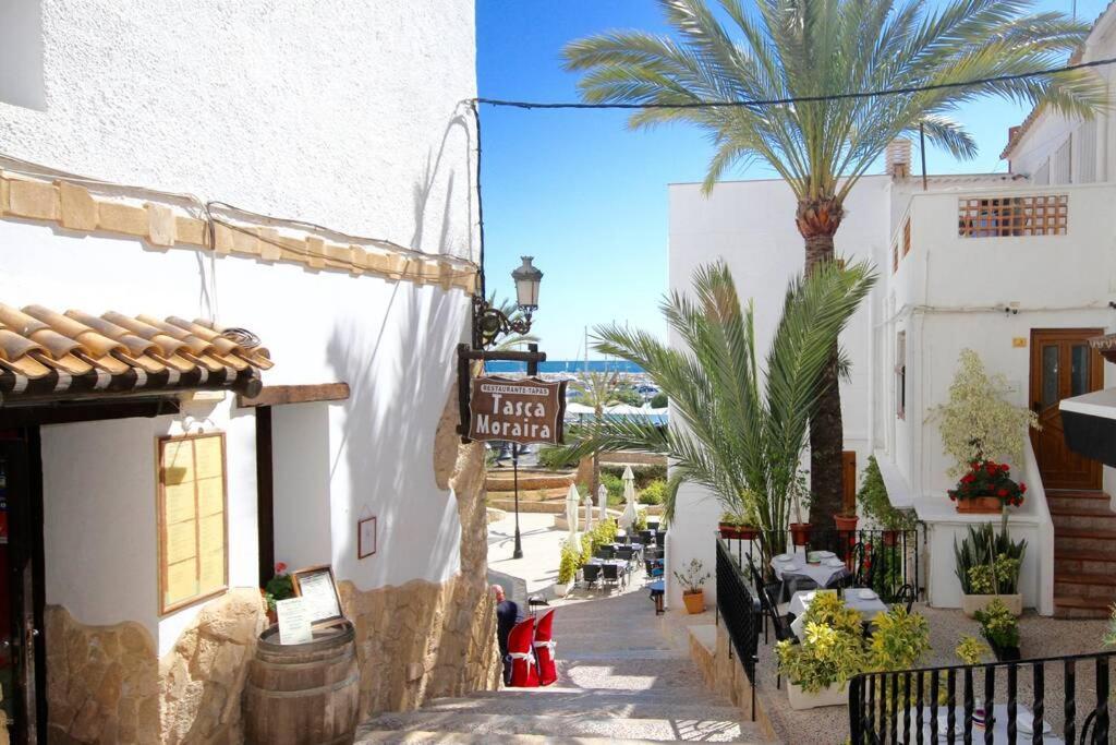 Bear Holiday - Apartment Beau With Sea View In Moraira Near The Beach Dış mekan fotoğraf